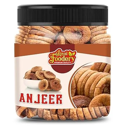 Royal Foodery Dried Figs Afghani Anjeer Afghani Anjeer Figs Dry Fruits Anjir Dried Figs Dry Fruits Anjeer Big and Soft 1kg