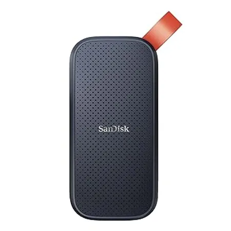SanDisk 480GB Portable SSD 520MB s R USB 3 2 Gen 2 Rugged SSD with Upto 2 Meter Drop Protection Type C to Type A Cable PC Mac Compatible 3 Y Warranty External SSD SDSSDE30 480G G25 