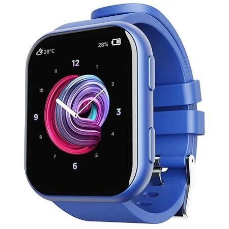 boAt Blaze Smart Watch with 1 75 HD Display Fast Charge Apollo 3 Blue Plus Processor 24x7 Heart Rate SpO2 Monitor Multiple Watch Faces Multiple Sports Modes 7 Days Battery Life Deep Blue 