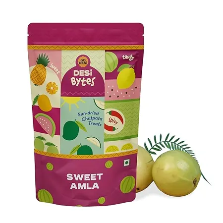 GO DESi Dried Sweet Amla Candy 300g Indian Gooseberry Fruit Snacks Mouth Freshener