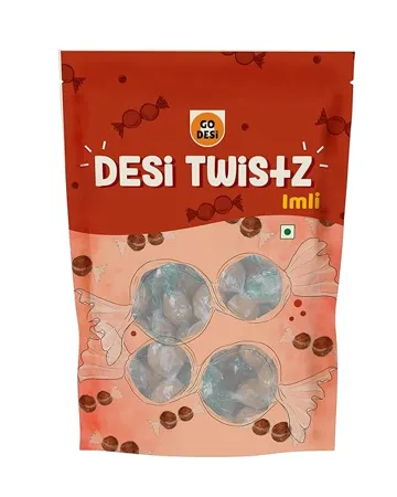 GO DESi Imli Twist Candy Pouch 200g Imli Candy Khatti Meethi Imli