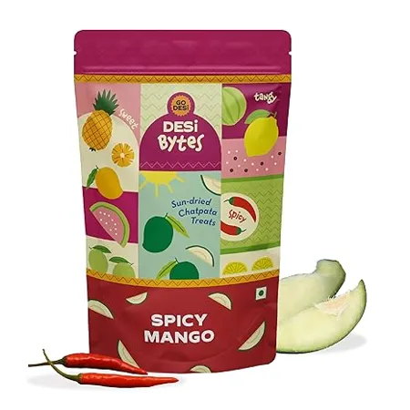 GO DESi Spicy Mango Candy 200g Fruit Snacks Mouth Freshener Mango Bites Dehydrated