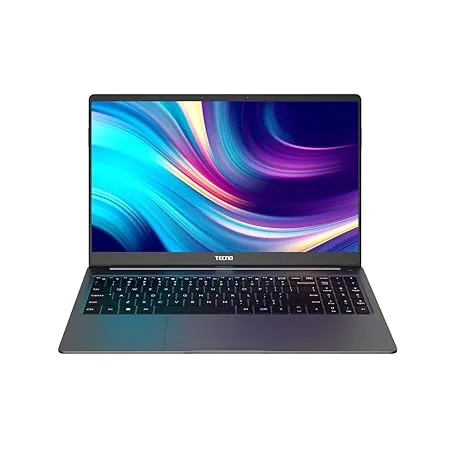 TECNO MEGABOOK T1 Intel Core 11th Gen i7 Processor 16GB RAM 1TB SSD Storage 15 6 Inch 39 62 CM Eye Comfort disply 14 8mm Ultra Slim 70 Wh Large Battery Windows 11 Space Grey 1 56 Kg 