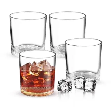 Treo by Milton Aether Glass 413 ml 4 Pcs Set Transparent