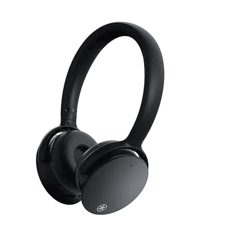 YAMAHA YH E500A Wireless Bluetooth On Ear Headphone with mic Noise canceling Ambient Sound Listening Care Black YH E500A Black