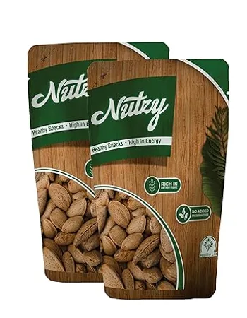 Nutzy Premium Dry Fruits Kagazi Badam 400 