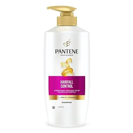 Pantene Hair Science Hairfall Control Shampoo 715ml with Pro Vitamins Vitamin B for reduced hairfall for all hair types shampoo for women men for hairfall and damage prone hair