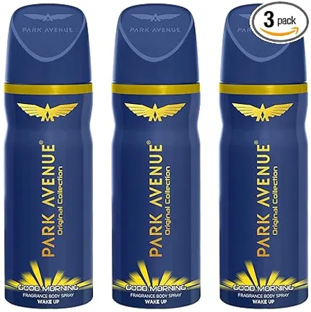 Park Avenue Good Morning Body Deodorant for Men 100g 150ml Pack of 3 