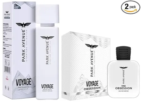 Park Avenue Men Voyage Obsession Eau De Parfum 50 Ml Voyage Amazon Woods Perfume Spray 120Ml