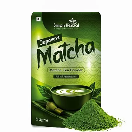 Simply Herbal Japanese Matcha Green Tea Powder 55Gm