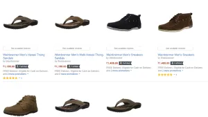 Amazon  Weinbrenner 60% off shoes