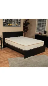 Boston Bonnel Spring 8 Inch Pillow Top Mattress For Bed