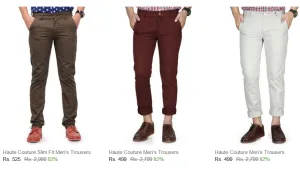 Haute couture trousers