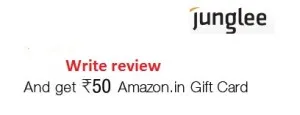  Junglee amazon Rs 50 gift card