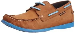 Redtape Men's Leather Boat Shoes