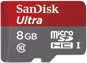 SanDisk SDHC 8 GB Class 10 Ultra