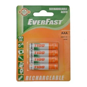 Everfast rechareable battery set of 4