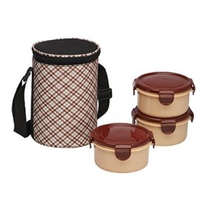 Ruchi super lock tiffin set