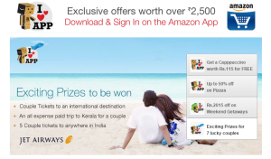 Amazon app offers