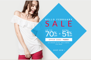  American Swan upto 70% off + flat 51% off + 5% cashback