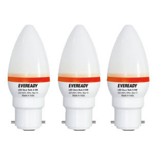 Eveready set of 3 bulbs
