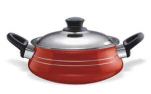 Nirali Cherry Non-Stick Taper Handi