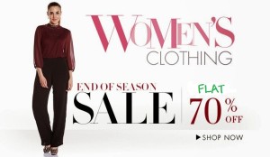 Women clothing 70% off