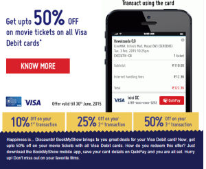  bookmyshow upto 50% off.