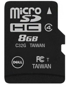 Dell MicroSDHC 8 GB Class 4