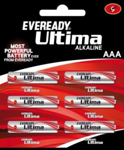 Eveready 2112 AAA LR03 (Pack of 6) Alkaline Battery