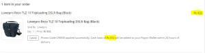 paytm 100% cashback camera accessories