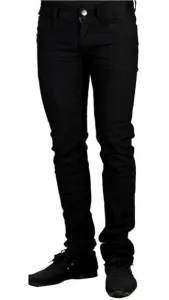 Hultung Black Stretchable Cotton Jeans (Size-28)