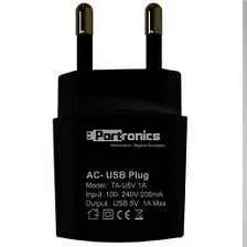 Portronics Wall Charger USB Adapter 1A POR 319 Amazon