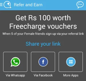 Quack Quack Freecharge Offer