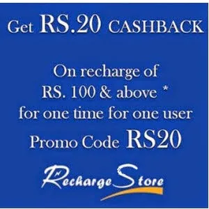  Recharge Store cashback offer
