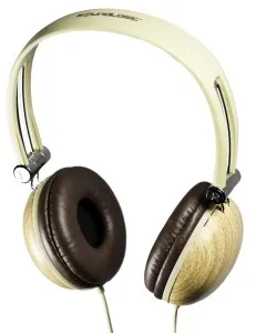 SoundLogic Wooden Stereo Headphones Light Brown Rs 299 amazon