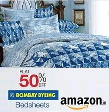 bombay-dyeing-bedsheets-flat-50-off-Amazon