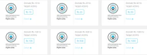  paytm donate to nepal victims mission dealnloot