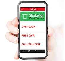 My Airtel App- Get Rs 25 free talktime on min recharge of Rs 50