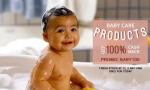 paytm babycare 100% cashback