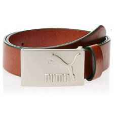 Amazon- Buy Puma Tan, Posy Green and Matte Silver Men's Belt at flat 60% off