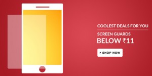  screenguards below Rs 11 flipkart