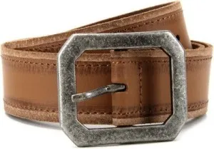 Lee Men Tan Genuine Leather, Metal Belt Flipkart