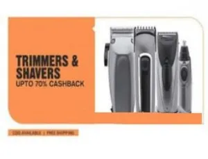 Paytm Shavers & trimmers offer