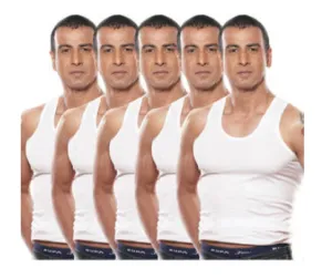 Rupa men vests pack of 5 Rs 132 only