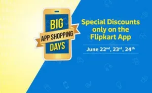 flipkart big app shopping days 22 june