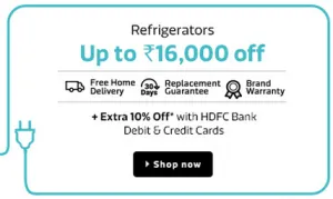  flipkart home electronics sale refrigerators