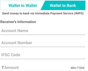 mobikwik transfer balance to bank