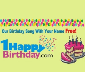 1happy birthday free birthday song with your name