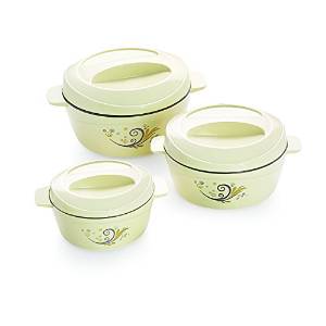 Amazon Cello Alpha Casseroles Gift Set, 3-Pieces at Rs 399 only